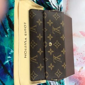 Auth Louis Vuitton Monogram International Wallet